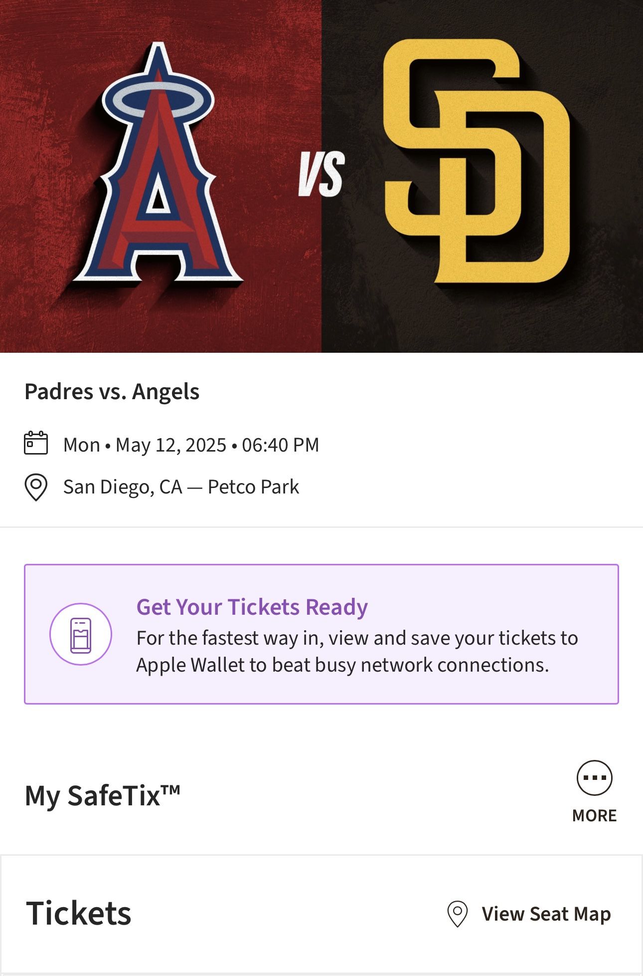 Padres Tickets