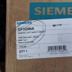 200 Amp Fused Disconnect