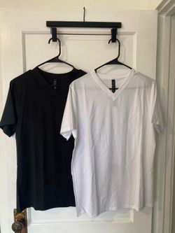 Lululemon 5 Year Basic V-Neck T-Shirt Size: Small Color: Black (#2 in stock), White (#2 in stock)