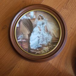 Vintage Plate Decoration. Caroline