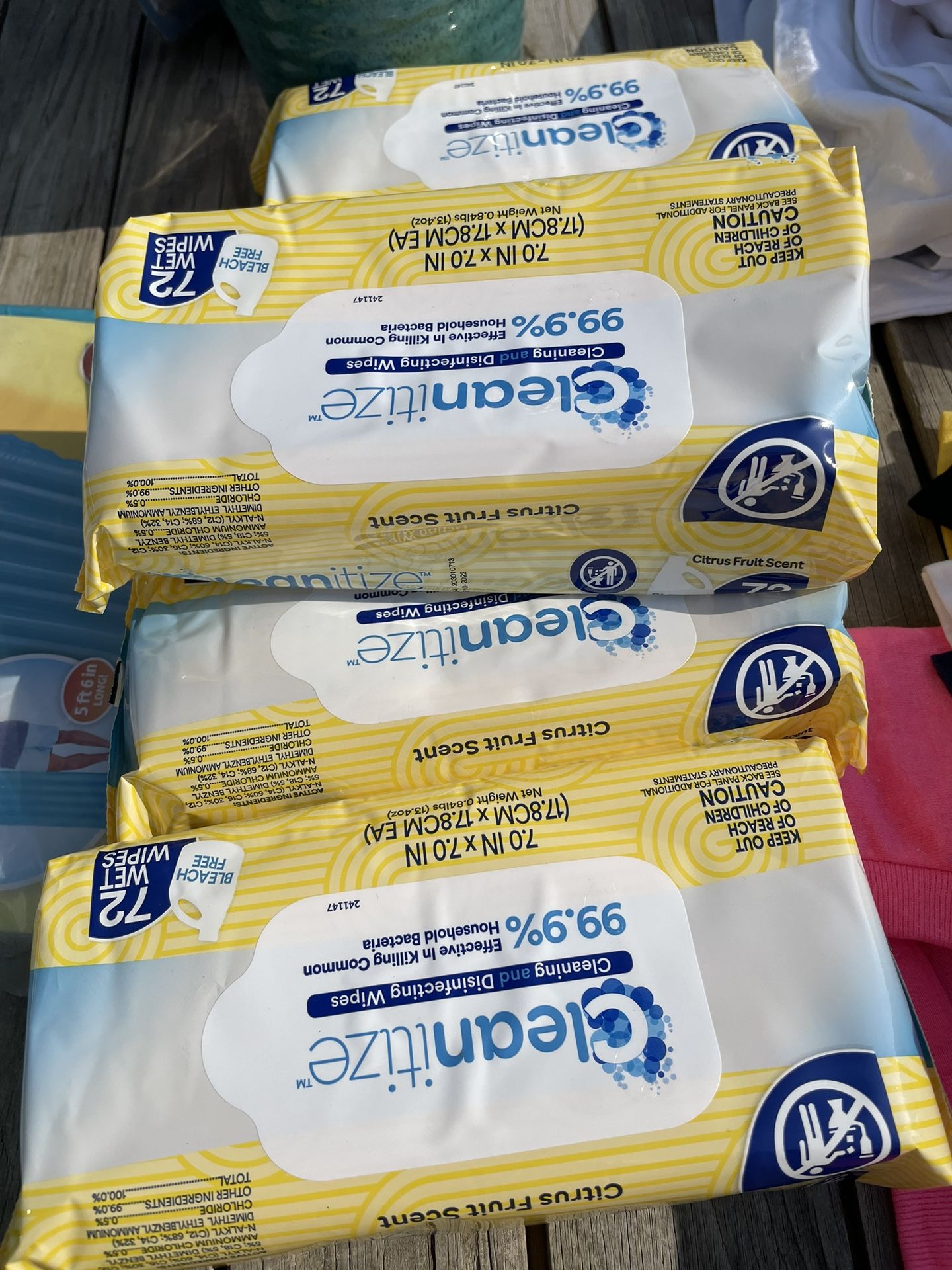Wipes And Sanitizer
