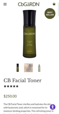 CbGärdn | 2fl.oz Facial Toner