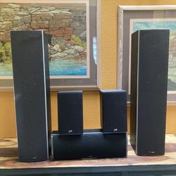 Polk Audio Speakers Set Of 5