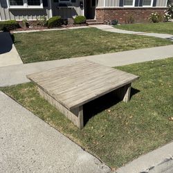 FREE CURB ALERT FREE COFFEE TABLE