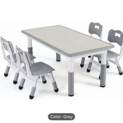 Children's table and chairs 