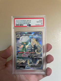 Pokemon Cynthias Roserade PSA 10 Destined Rivals