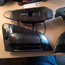 Nissan 370Z Carbon Fiber Switches Door Handles