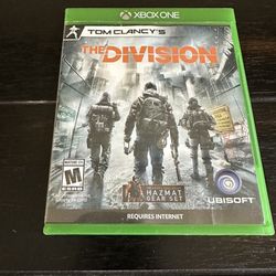 Xbox One Tom Clancy’s the division video game 