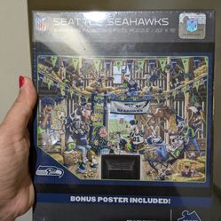Unopened 500 Piece puzzle - Seahawks 