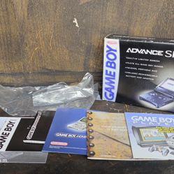 Game Boy Advance Sp Box NO System 