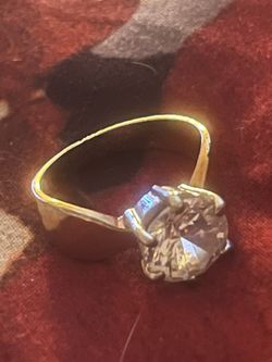 Gold plated ring