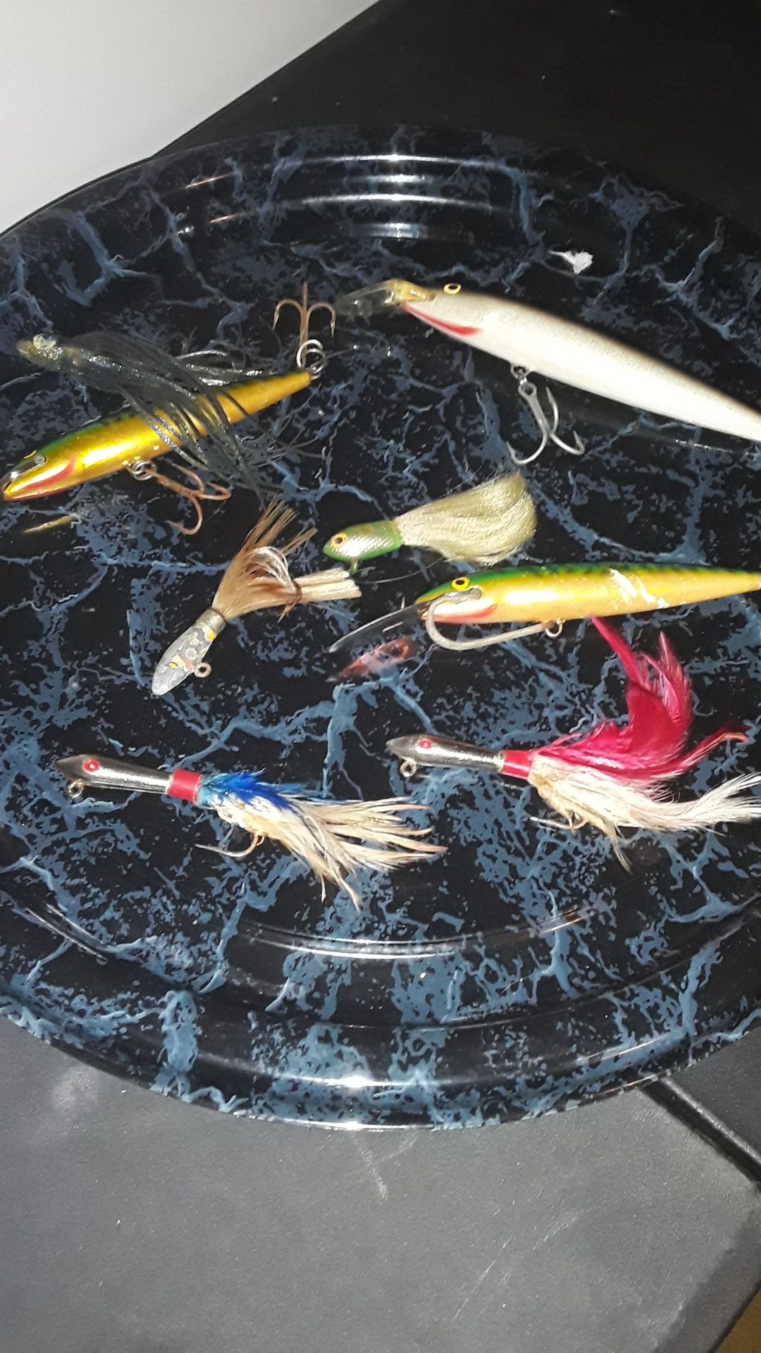 Ocean fishing lures. 25.00