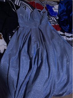 Blue cinderella like dress