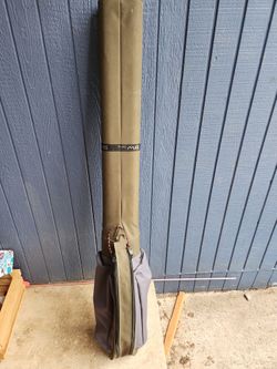 B W Sports 2pc 7ft Dual Spinning Rod and Reel Combo Case