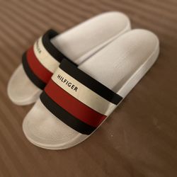 Tommy Hilfiger Slides; Mens 8