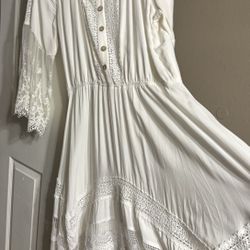 White dress