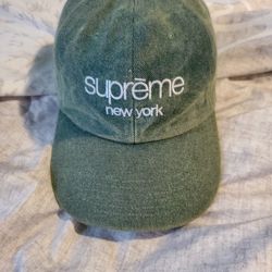 Supreme Faded Denim Cap