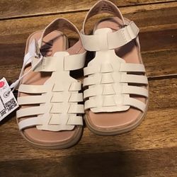 Cute. Zara Toddler Sandals. Size 6.5c