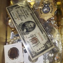 Us Currency And Coin Lot