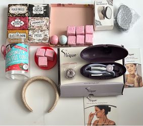 Luxury At-Home Spa & Beauty Care Bundle - Slique, Bath Bombs, Artisan Soaps