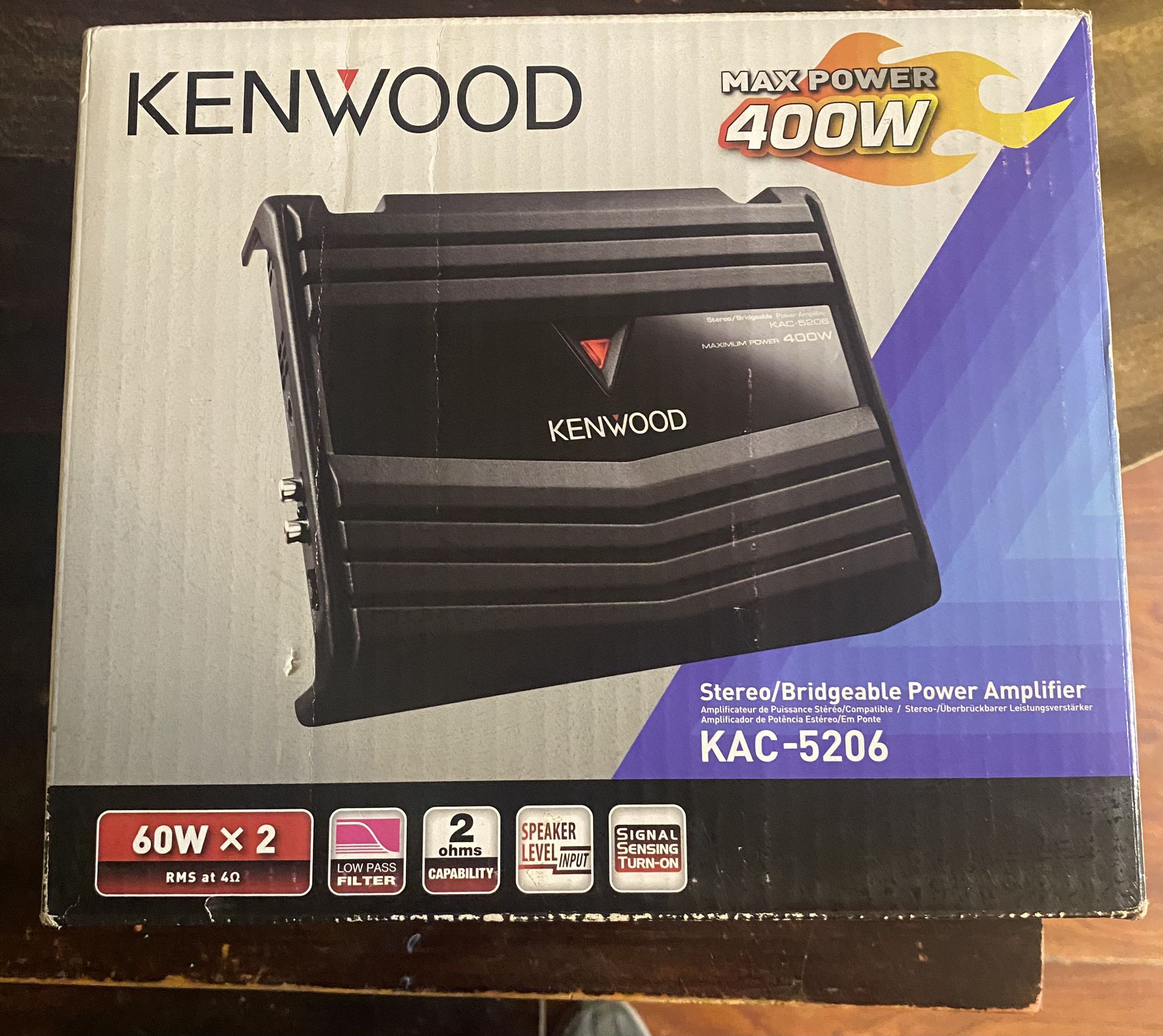 Kenwood Amplifier NEW