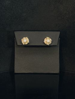 10k Moissanite Earrings