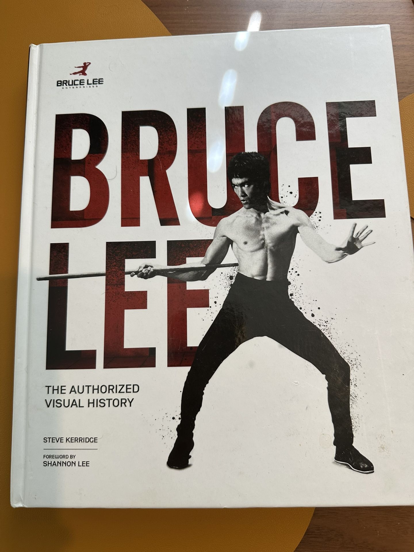 Hardcover Book - Bruce Lee: The Authorized Visual History 