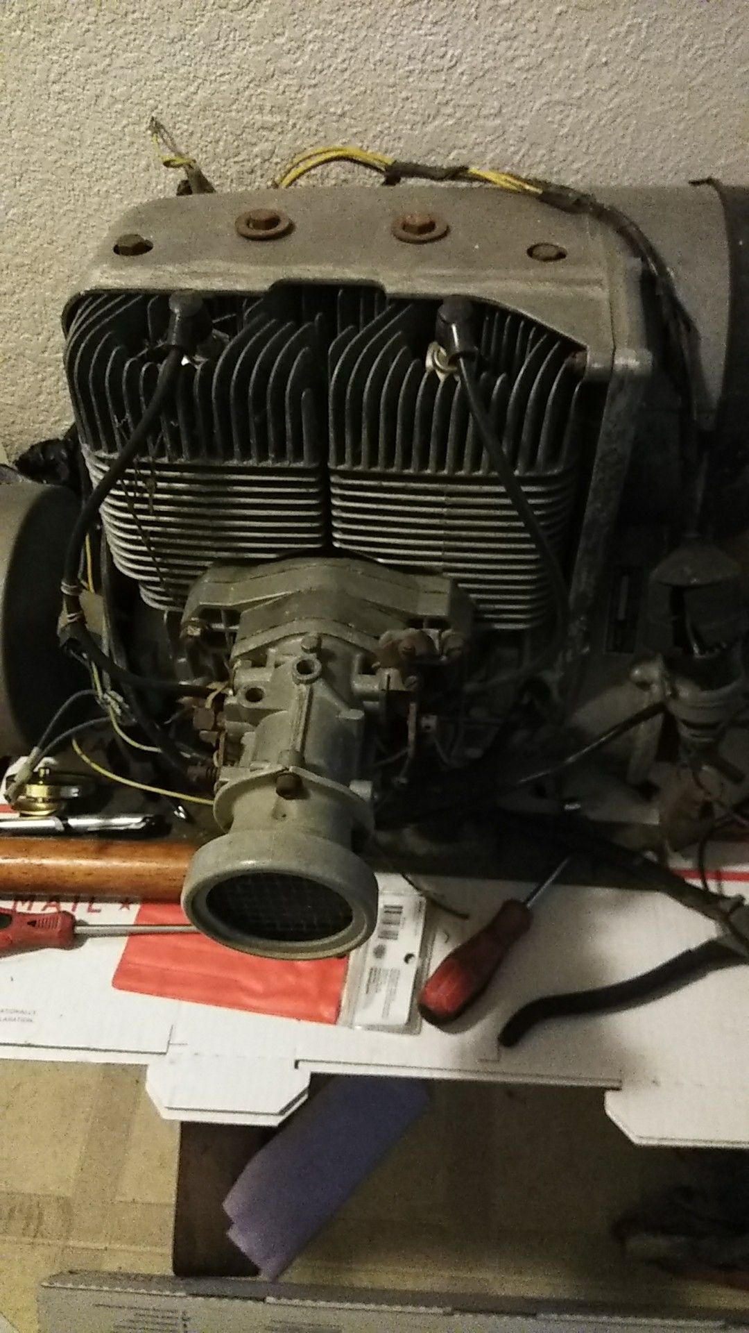 635 cc Bombardier Rotax engine