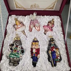 Nutcracker Suite Collection Ornament Set of 6