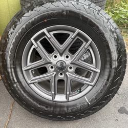 5x 2024 Jeep Wrangler Tires & Rims