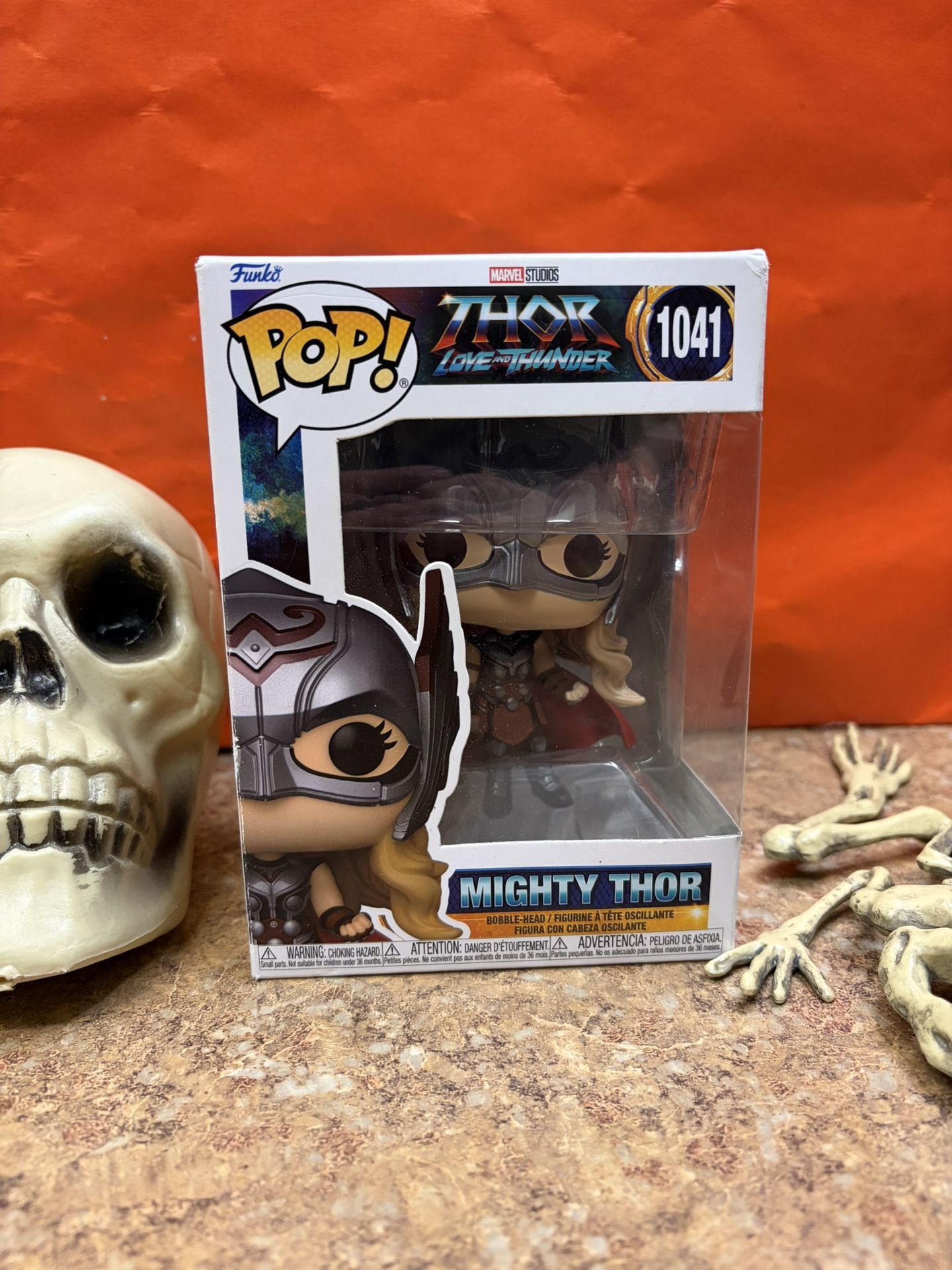 Funko Pop Marvel Mighty Thor Vinyl Figure 1041 Thor Love and Thunder