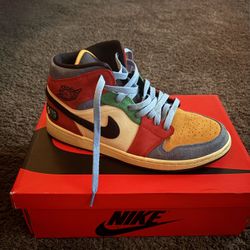 Jordan 1 Mid Blue The Great