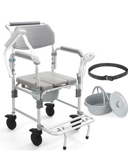 Shower Chair with Wheels New in Box