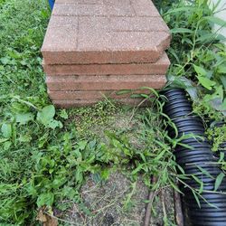 5 "Brick" Yard Tiles 16" Square 