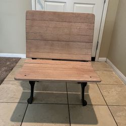 Antique School Desk 1900’s New Peabody 