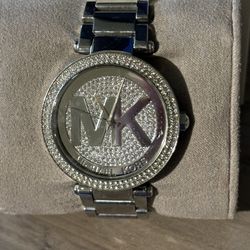 Silver MK Watch