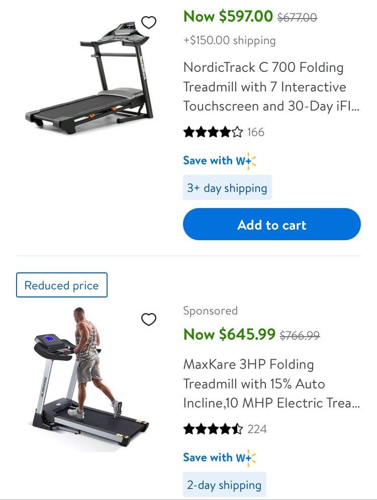 New motorized treadmill