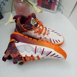 Adidas D Rose Son of Chi White Bold Orange, Men's Size 8.5