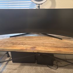 🖥️ Samsung 49” Ultrawide Curved Gaming Monitor – 5120x1440, 144Hz, G-Sync – Excellent Condition