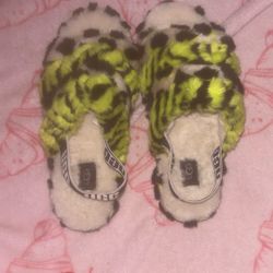 UGG Fluff Yeah Animalia Slippers 