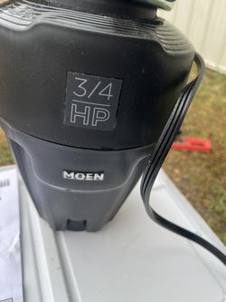 New Moen Garbage Disposal