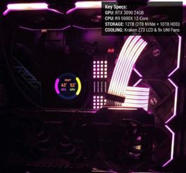 4K Gaming & Workstation PC | RTX 3090 | Ryzen 9 | 12TB Storage | Lian Li