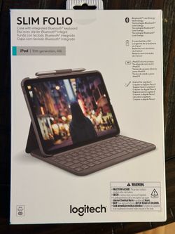Logitech Logi Slim Folio iPad keyboard case