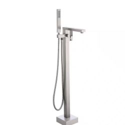 Freestanding Bath Tub Faucet with Hand Shower