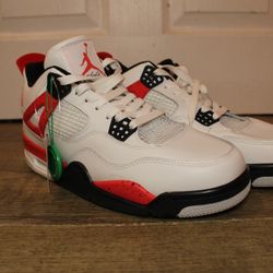 Air Jordan 4 Retro Red Cement Size 10