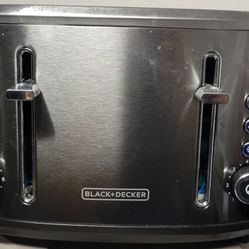 Black And Decker Dual Toaster Stainless 