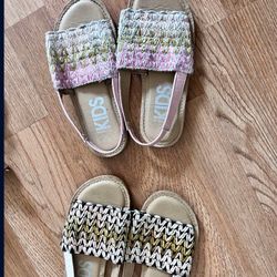 Little Girl Sandals 2 Pairs