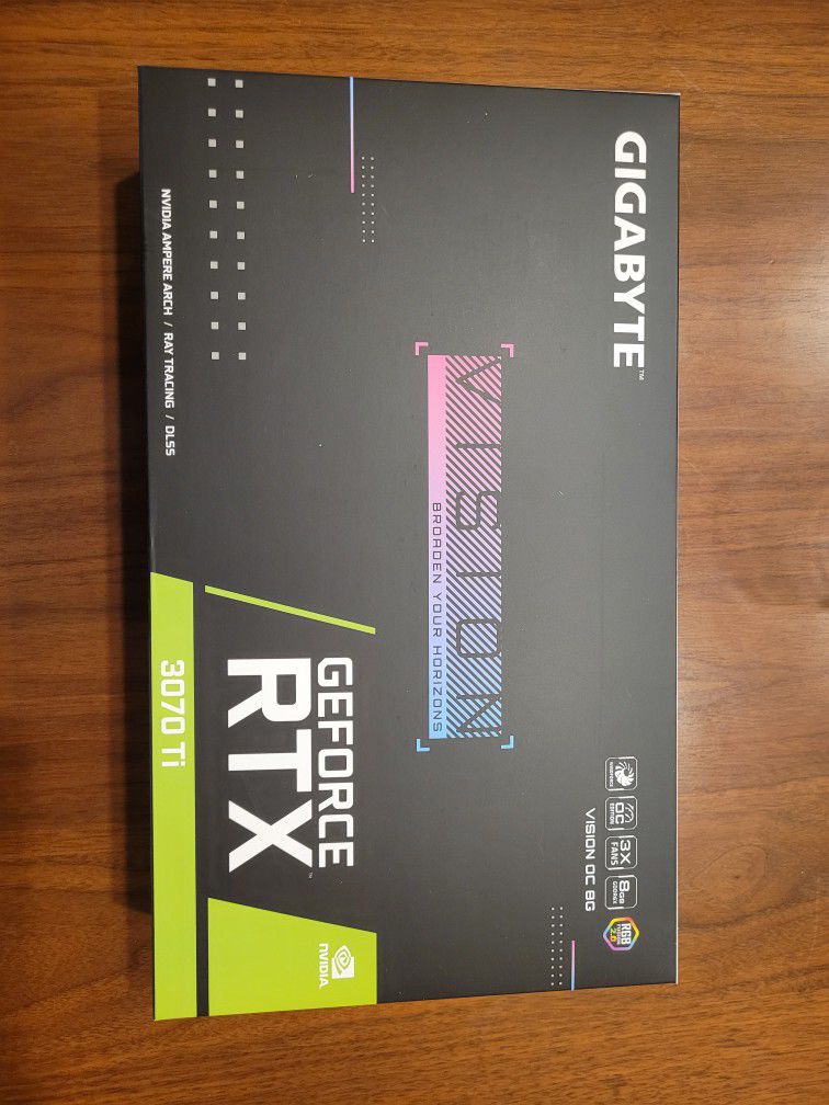 Gigabyte RTX 3070 TI Vision OC 8GB - GV-307TVISION Rev 1.0