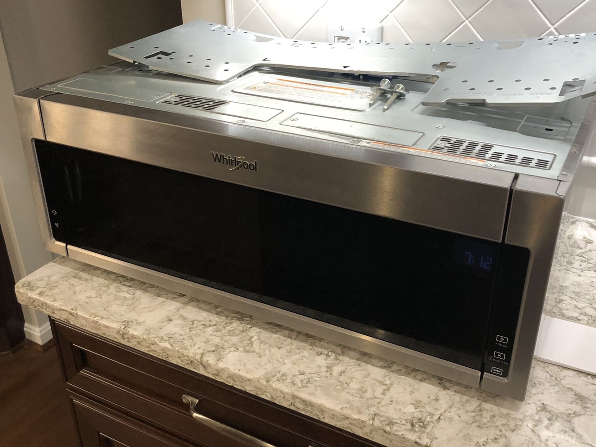 Whirlpool Low Profile Over Range Microwave