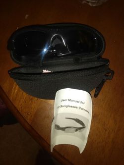 Hd video sunglasses with camera